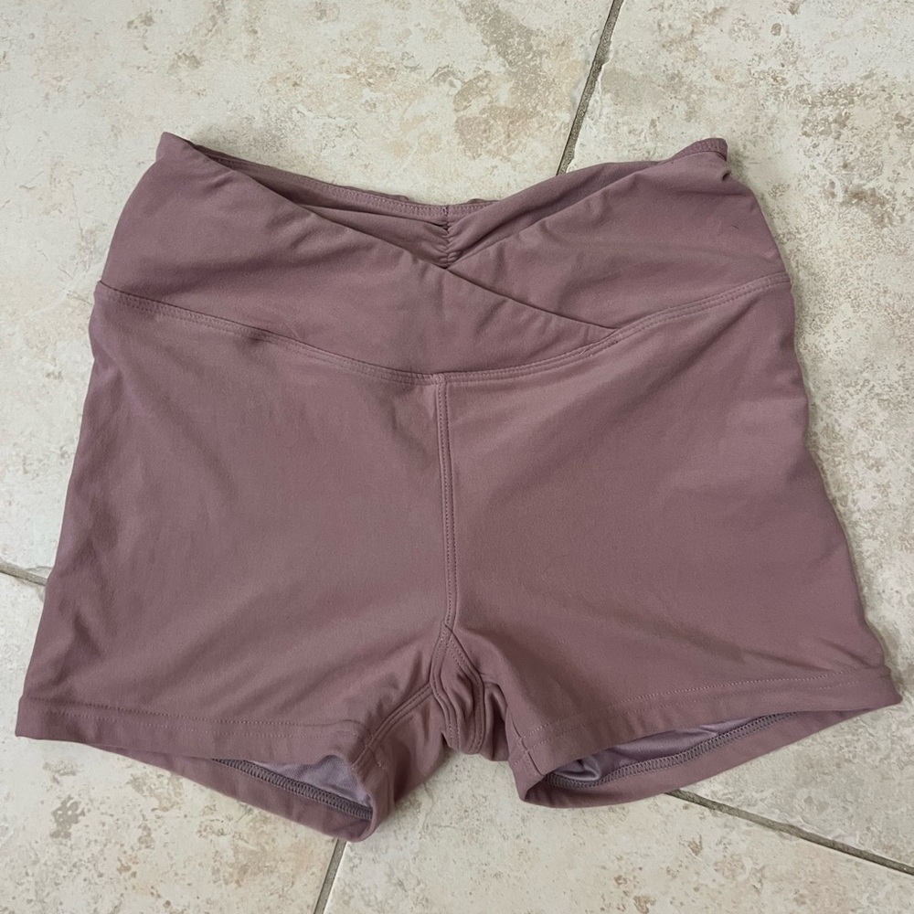 Women's Mauve workout Shorts